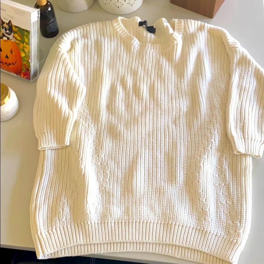 White sweater